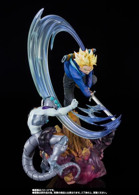 Dragon Ball Z FiguartsZERO Extra Battle Super Saiyan Trunks & Frieza-Figuras-BANDAI-Akibara Xpress