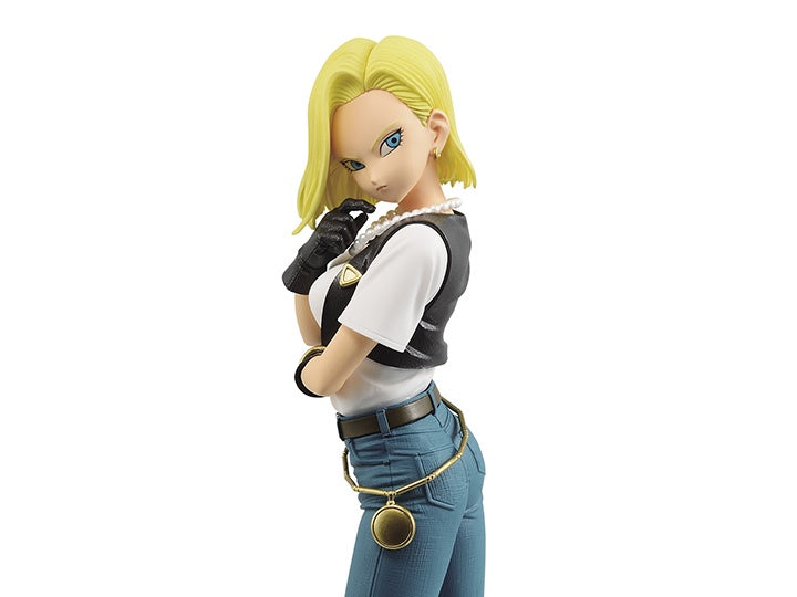 Dragon Ball Z Glitter & Glamours Android 18-III (Ver.A)-Figuras-BANPRESTO-Akibara Xpress