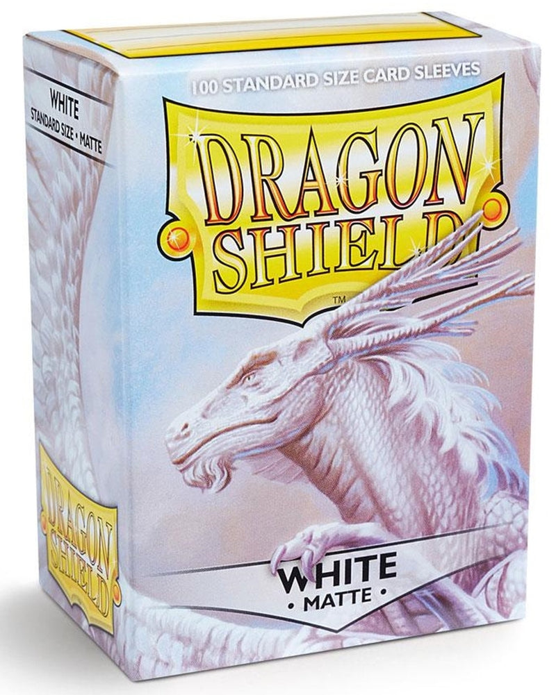 Dragon Shield Sleeves: Standard- Matte White (100 ct.)