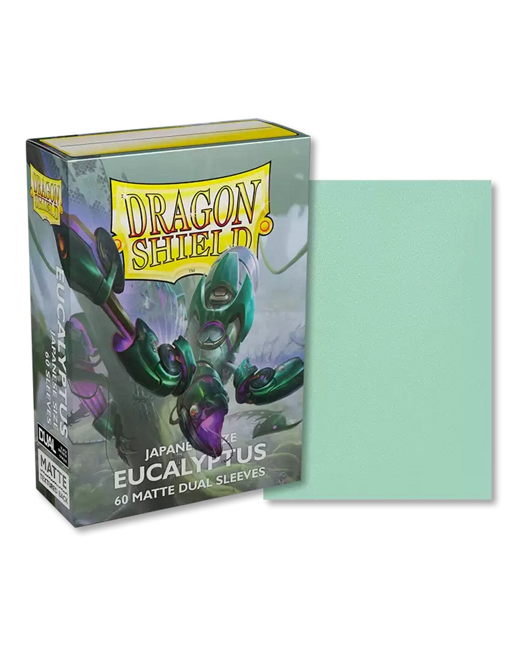 DRAGON SHIELD MICAS: JAPANESE-MATTE EUCALYPTUS 60CT-TCG-DEVIR-Akibara Xpress