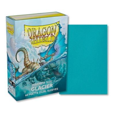 DRAGON SHIELD MICAS: JAPANESE-MATTE GLACIER 60CT-TCG-DEVIR-Akibara Xpress