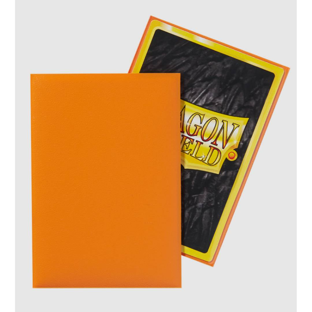 Dragon Shield MICAS: Japanese- Matte Orange (60 ct.)-TCG-DRAGON SHIELD-Akibara Xpress