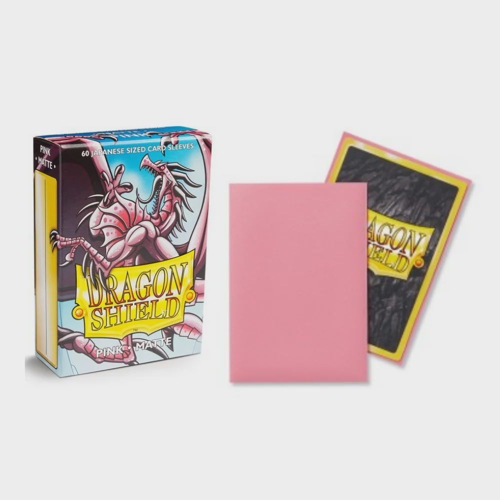 Dragon Shield MICAS: Japanese- Matte Pink (60 ct.)-TCG-DRAGON SHIELD-Akibara Xpress