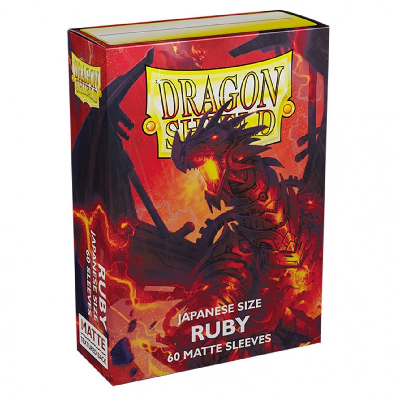 Dragon Shield MICAS: Japanese- Matte Ruby 'Geledar' (60)-TCG-DRAGON SHIELD-Akibara Xpress