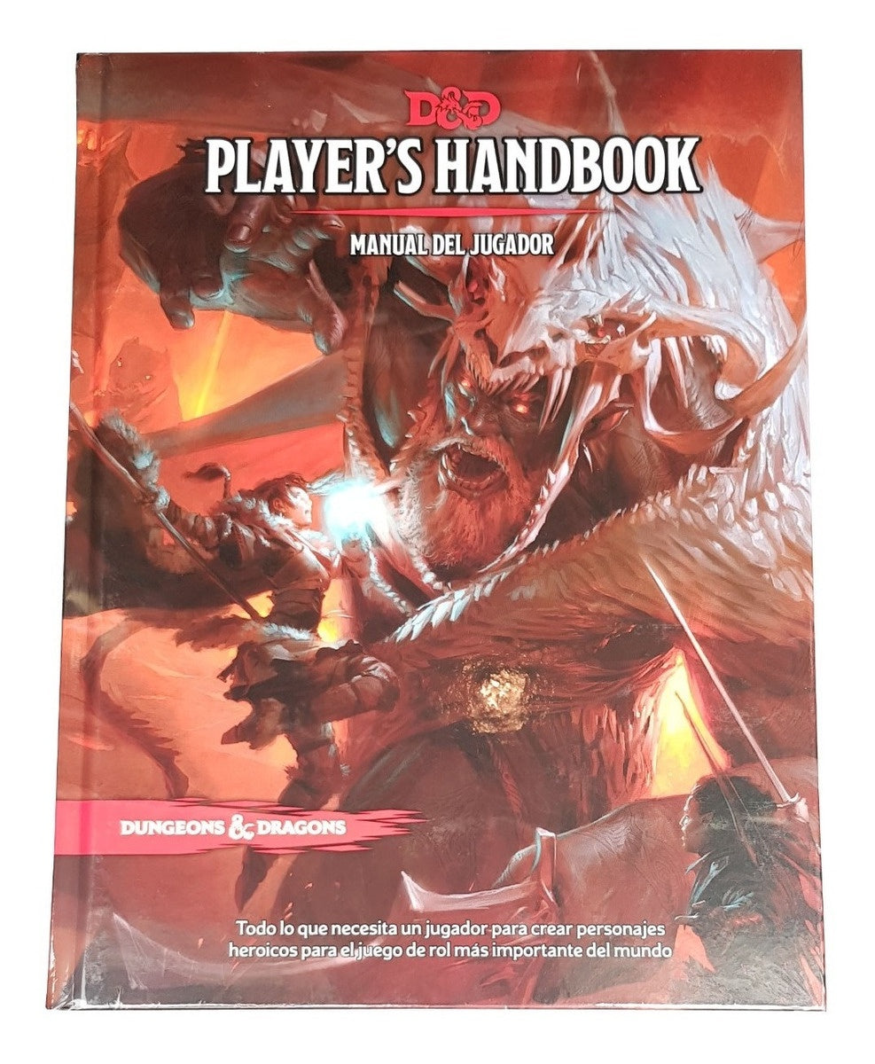 Dungeons and Dragons Manual de Jugador ESPAÑOL-Juegos De Mesa-Juegos de Mesa-Akibara Xpress