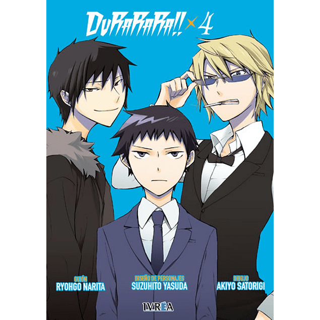 DURARARA!! 4 EUROPA-Mangas Españoles-IVREA-Akibara Xpress