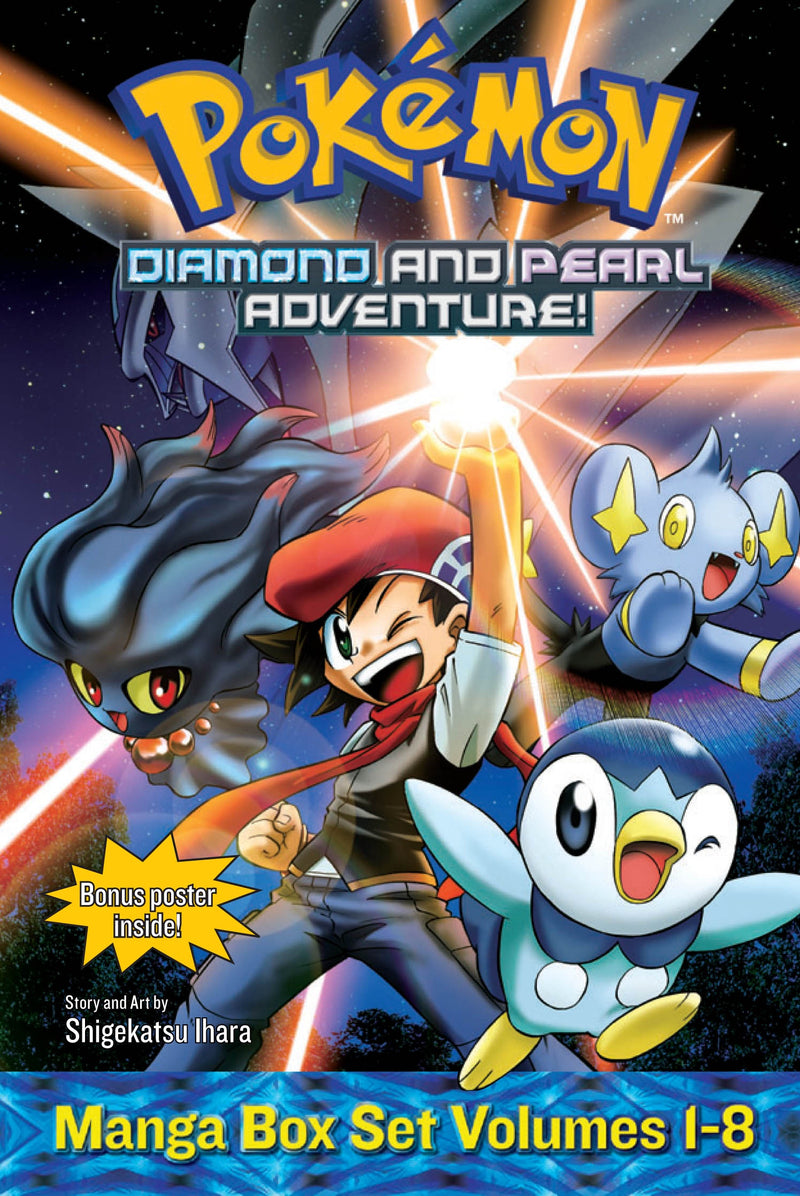 POKEMON: ADV DIAMOND & PEARL BOX SET (VOLUMES 1-8) INGLES