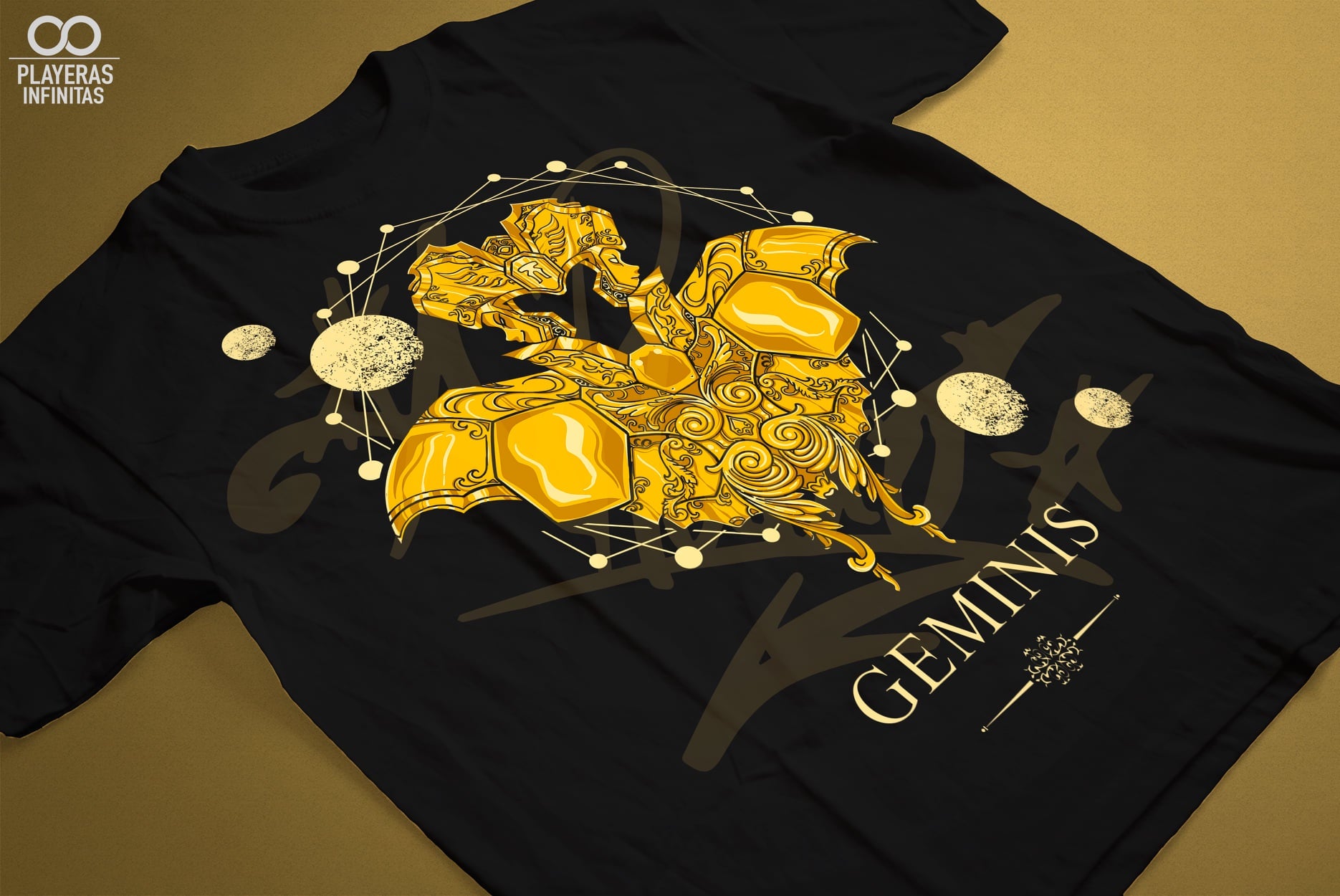 PLAYERA CABALLEROS GEMINIS