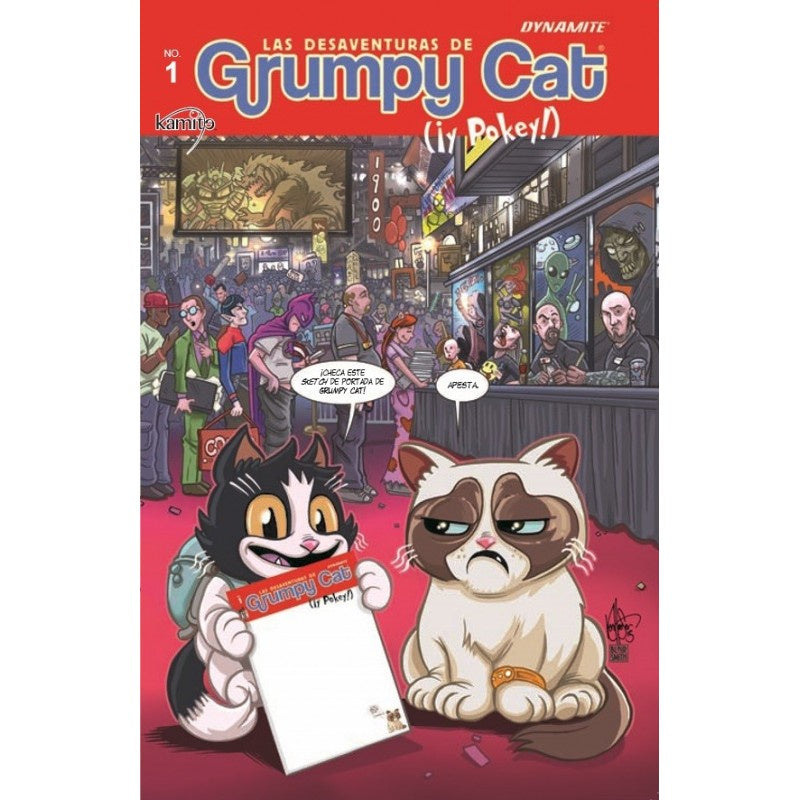 COMIC GRUMPY CAT 1-C