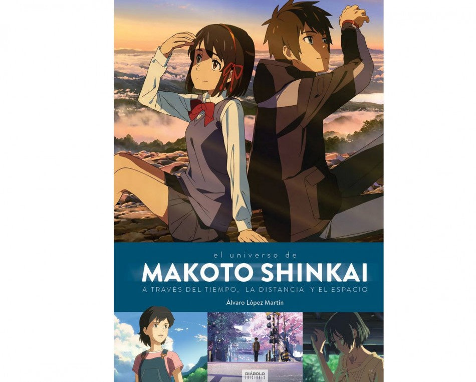 EL UNIVERDO DE MAKOTO SHINKAI. A TRAVEZ DEL TIEMPO EL ESPACIO Y LA DISTANCIA ARTBOOK EUROPA-Mangas Españoles-Diabolo Ediciones-Akibara Xpress