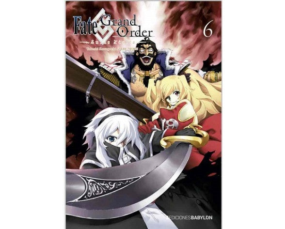 FATE/GRAND ORDER: TURAS REALTA N.6 EUROPA-Mangas Españoles-EDICIONES BABYLON-Akibara Xpress