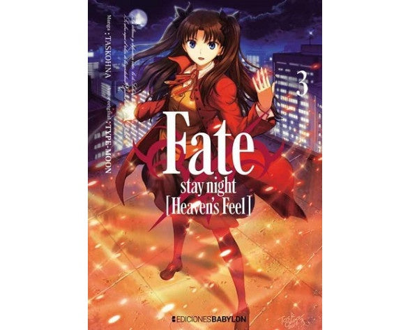 FATE/STAY NIGHT: HEAVEN'S FEEL N.3 EUROPA-Mangas Españoles-EDICIONES BABYLON-Akibara Xpress