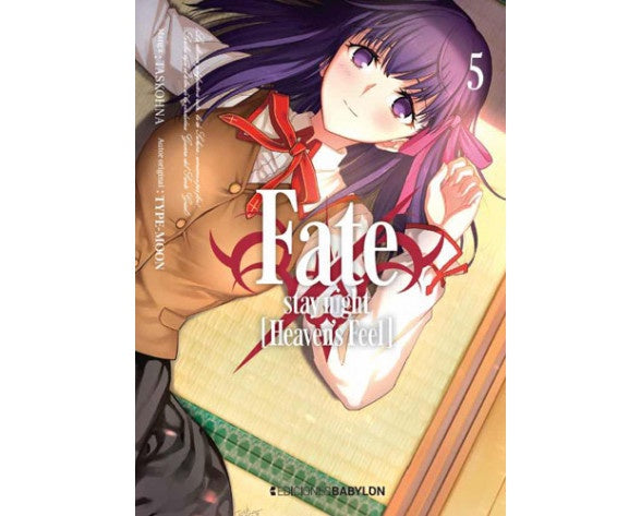 FATE/STAY NIGHT: HEAVEN'S FEEL N.5 EUROPA-Mangas Españoles-EDICIONES BABYLON-Akibara Xpress