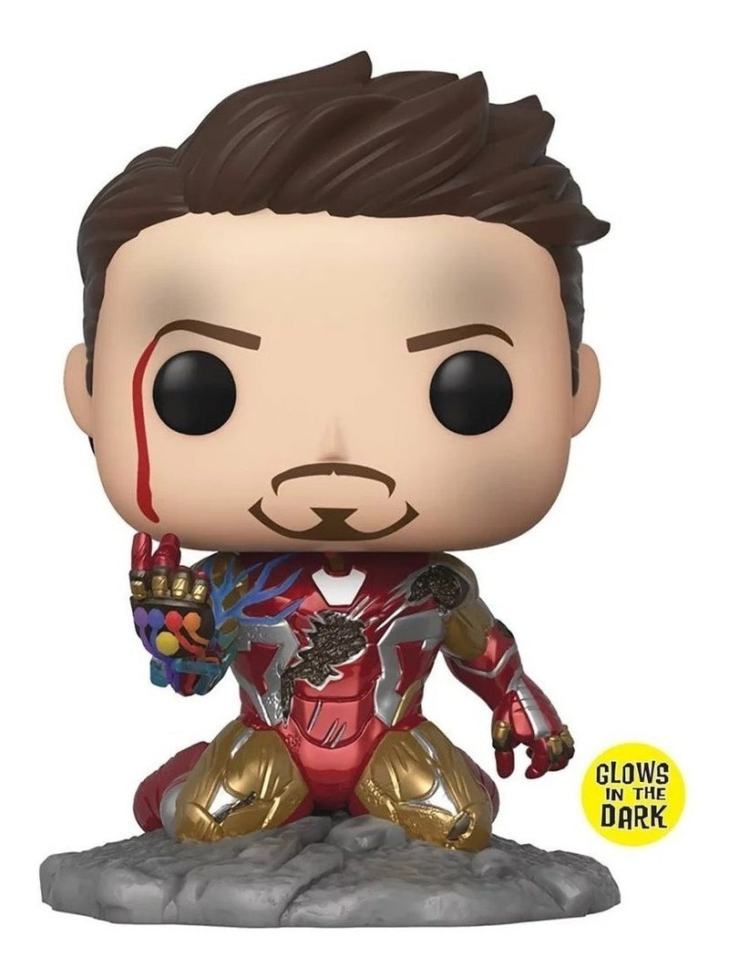 Funko Avengers: Endgame I Am Iron Man Glow-in-the-Dark Deluxe Pop! 580 - Previews Exclusive