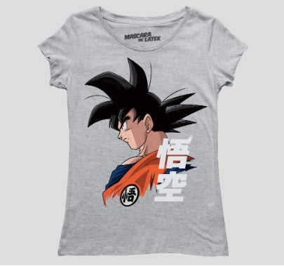 Mujer Goku Gris