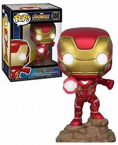 Funko Iron man 380 Lights Up
