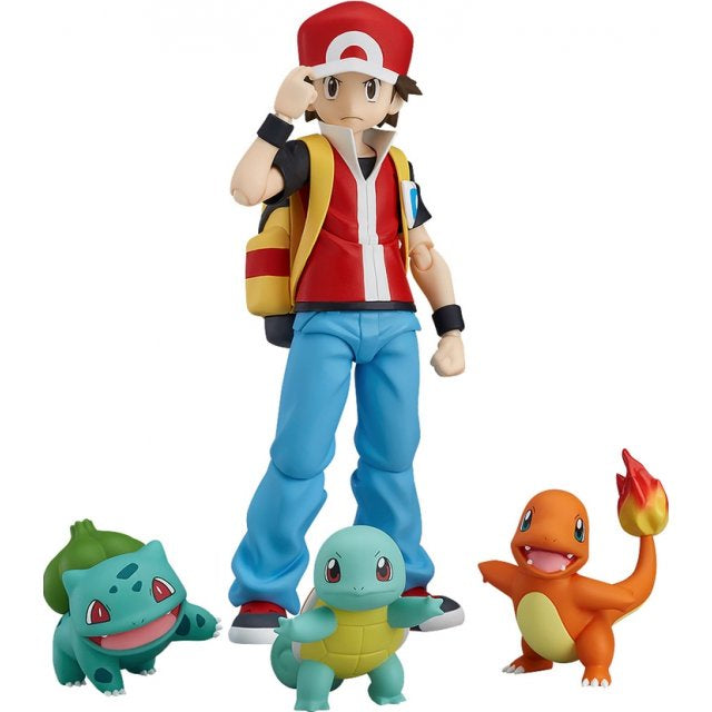 Figma - 356 - Trainer Red - Pokemon-Figuras-Figma-Akibara Xpress