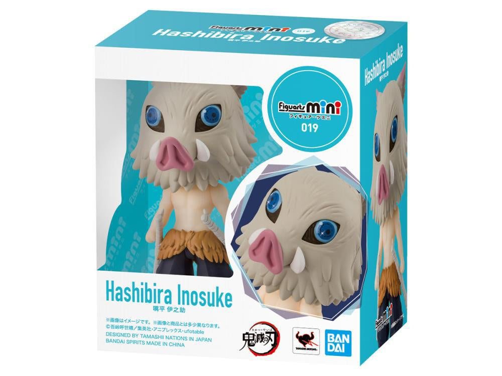 Figuarts Mini Inosuke Hashibira-Figuras-BANDAI-Akibara Xpress