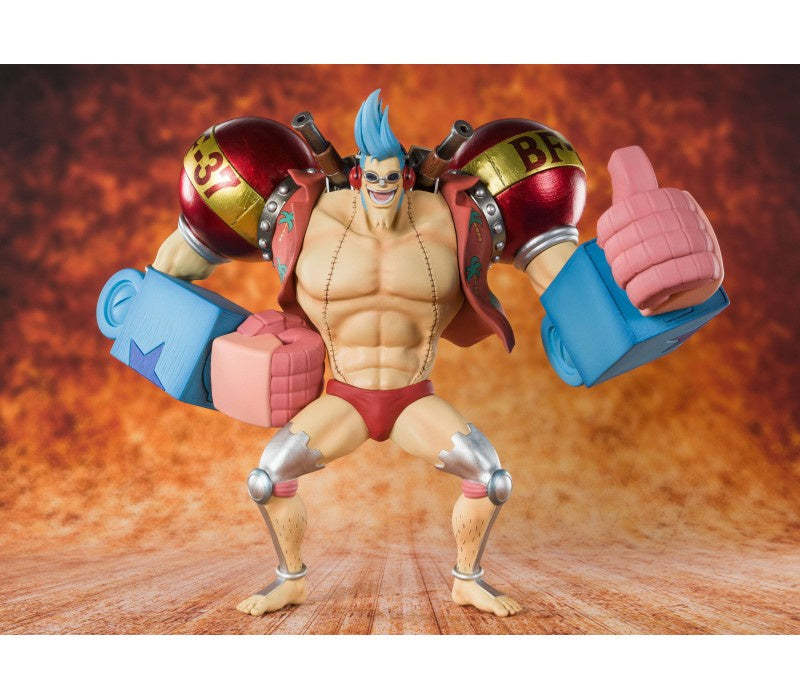 Figuarts Zero "Cyborg" Franky BLUEFIN-Figuras-BANDAI-Akibara Xpress