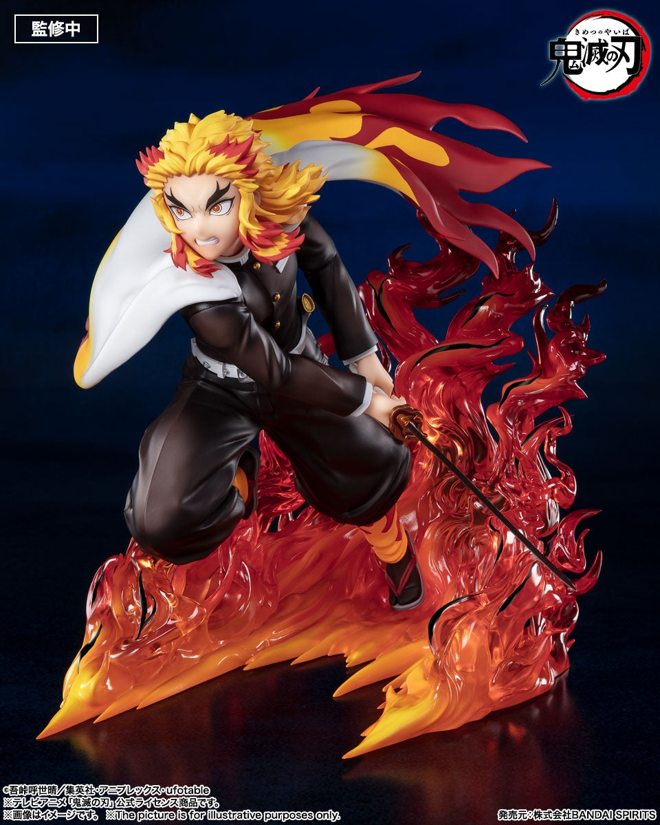 Figuarts ZERO Demon Slayer: Kimetsu no Yaiba The Movie: Mugen Train FiguartsZERO Kyojuro Rengoku (Flame Hashira) BF-Figuras-BANDAI-Akibara Xpress