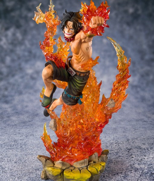 Figuarts Zero Portgas D. Ace Whitebeard Pirates Second Division Commander-Figuras-BANDAI-Akibara Xpress