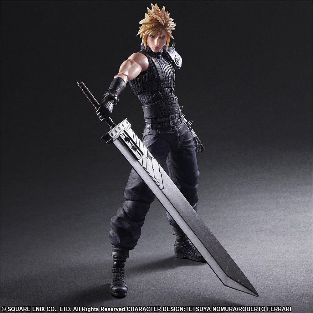Final Fantasy VII Remake Play Arts No. 1 Cloud Strife-Figuras-Play Arts-Akibara Xpress