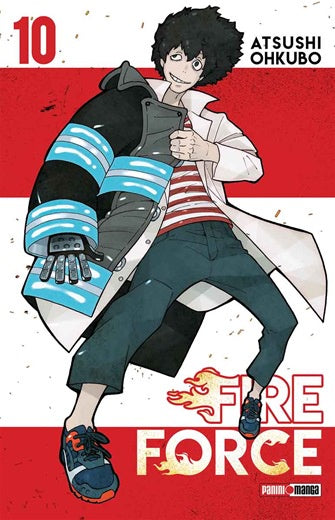 FIRE FORCE N.10-Mangas Panini-PANINI-Akibara Xpress