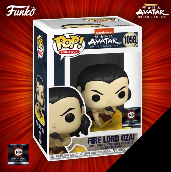 Funko Fire Lord Ozai 1058  Chalice Collectible Exclusive