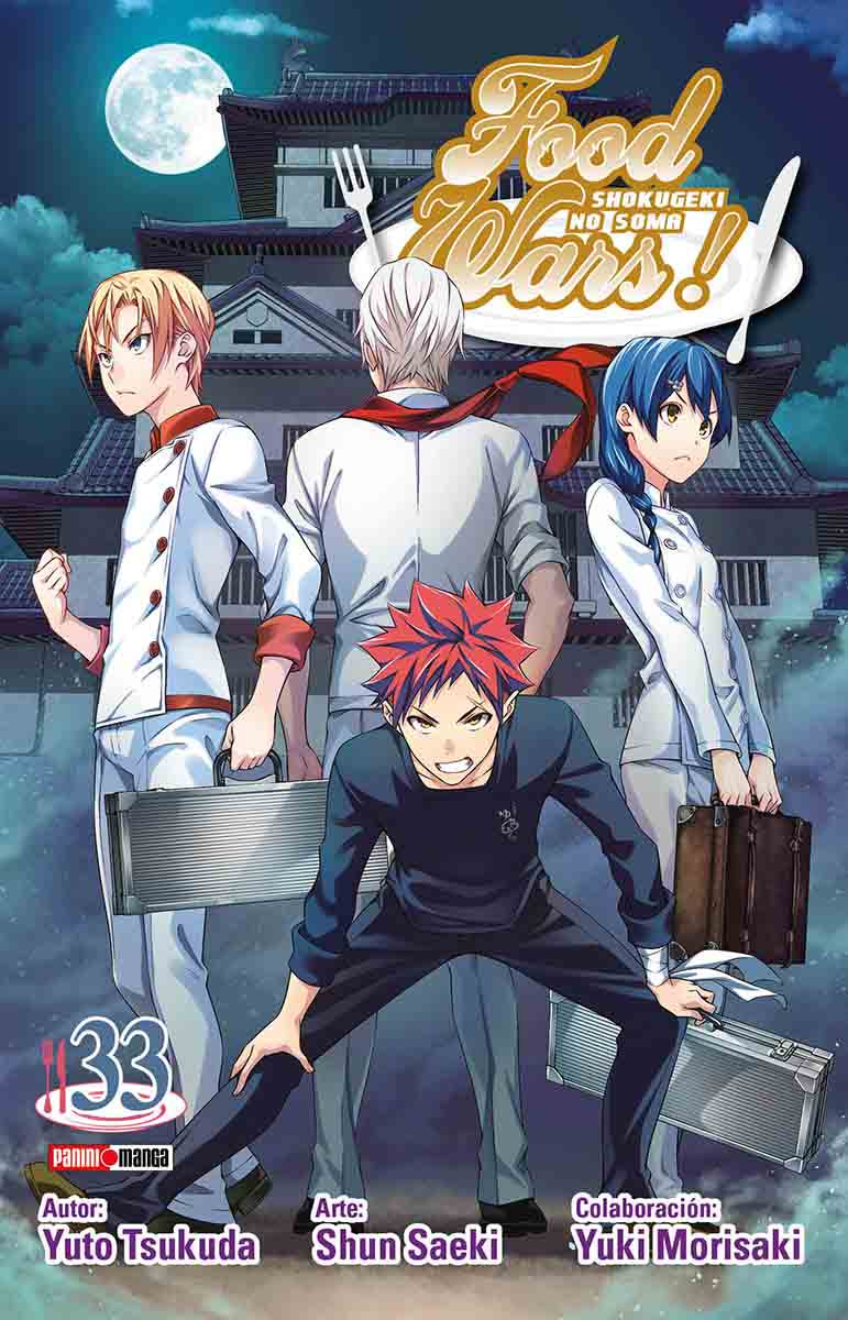 FOOD WARS - SHOKUGEKI NO SOUMA N.33-Mangas Panini-PANINI-Akibara Xpress