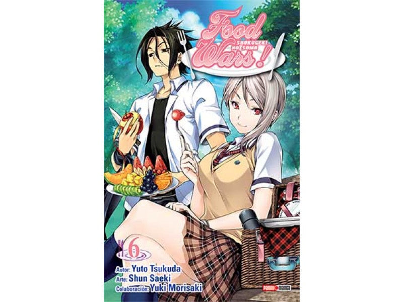 FOOD WARS - SHOKUGEKI NO SOUMA N.6-Mangas Panini-PANINI-Akibara Xpress