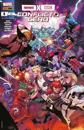 FORTNITE X MARVEL: CONFLICTO CERO N.5-Comics-PANINI-Akibara Xpress