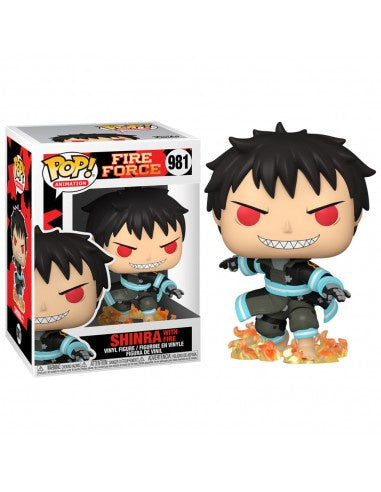 Funko Fire Force Shinra with fire 981-Funko Pop-FUNKO POP-Akibara Xpress