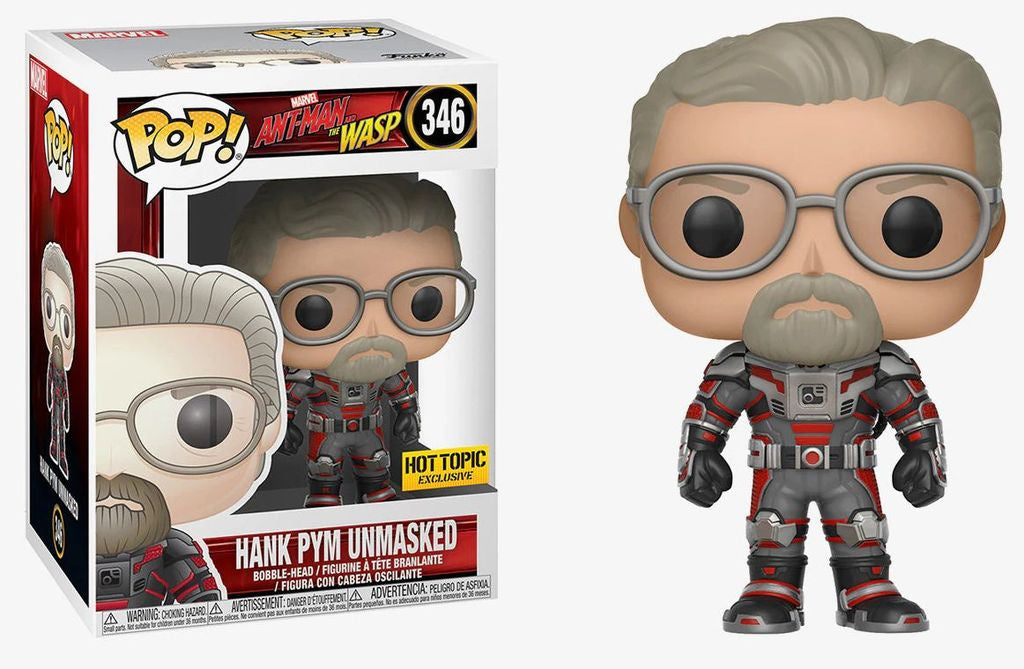 Funko Hank Pym Unmasked Hot Topic 346-Funko Pop-Funko Pop-Akibara Xpress