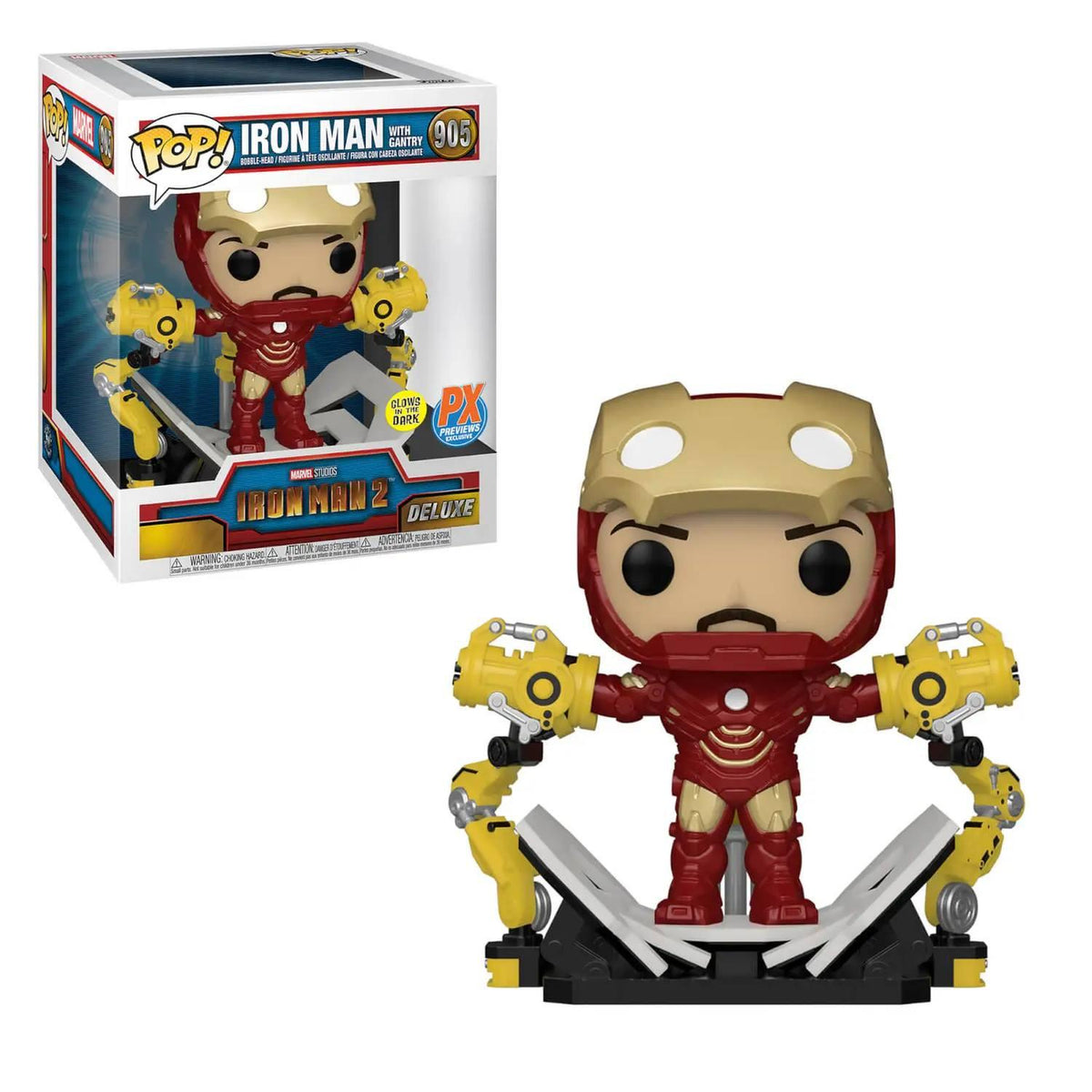 Funko Iron Man Delux 905 Glows in the Dark PX-Funko Pop-FUNKO POP-Akibara Xpress