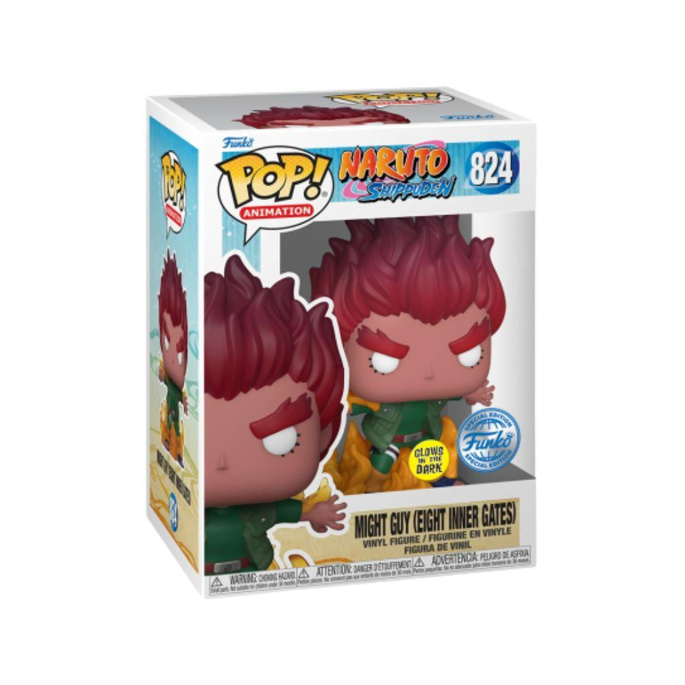 FUNKO MIGHT GUY (EIGHT INNER GATES) 824 GLOWS IN THE DARK SPECIAL EDITION-Funko Pop-FUNKO POP-Akibara Xpress