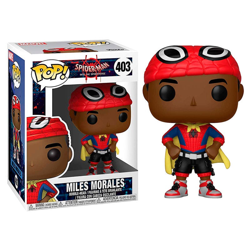 Funko Miles Morales Capa 403-Funko Pop-FUNKO POP-Akibara Xpress