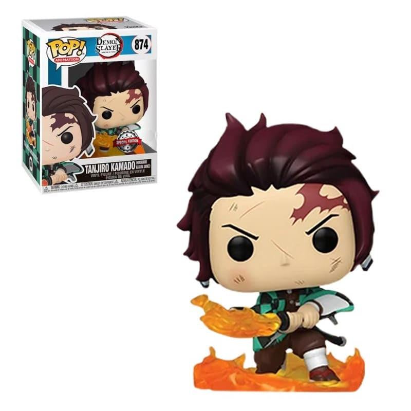 FUNKO POP TANJIRO KAMADO 874 EDICION ESPECIAL-Funko Pop-PANINI-Akibara Xpress