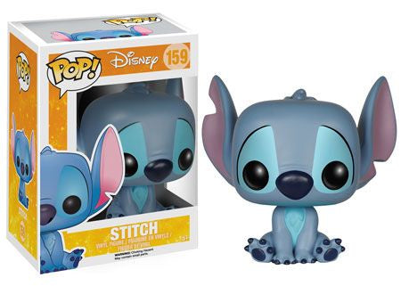 Funko Stitch Sentado 159-Funko Pop-FUNKO POP-Akibara Xpress