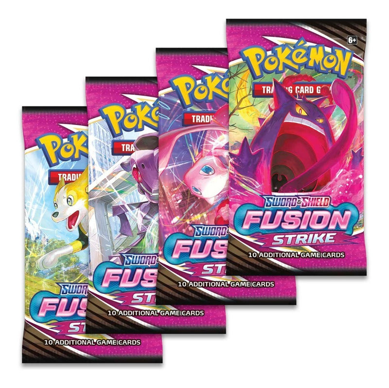 Pokemon Sword and Shield Fusion Strike Sleeved Booster INGLES