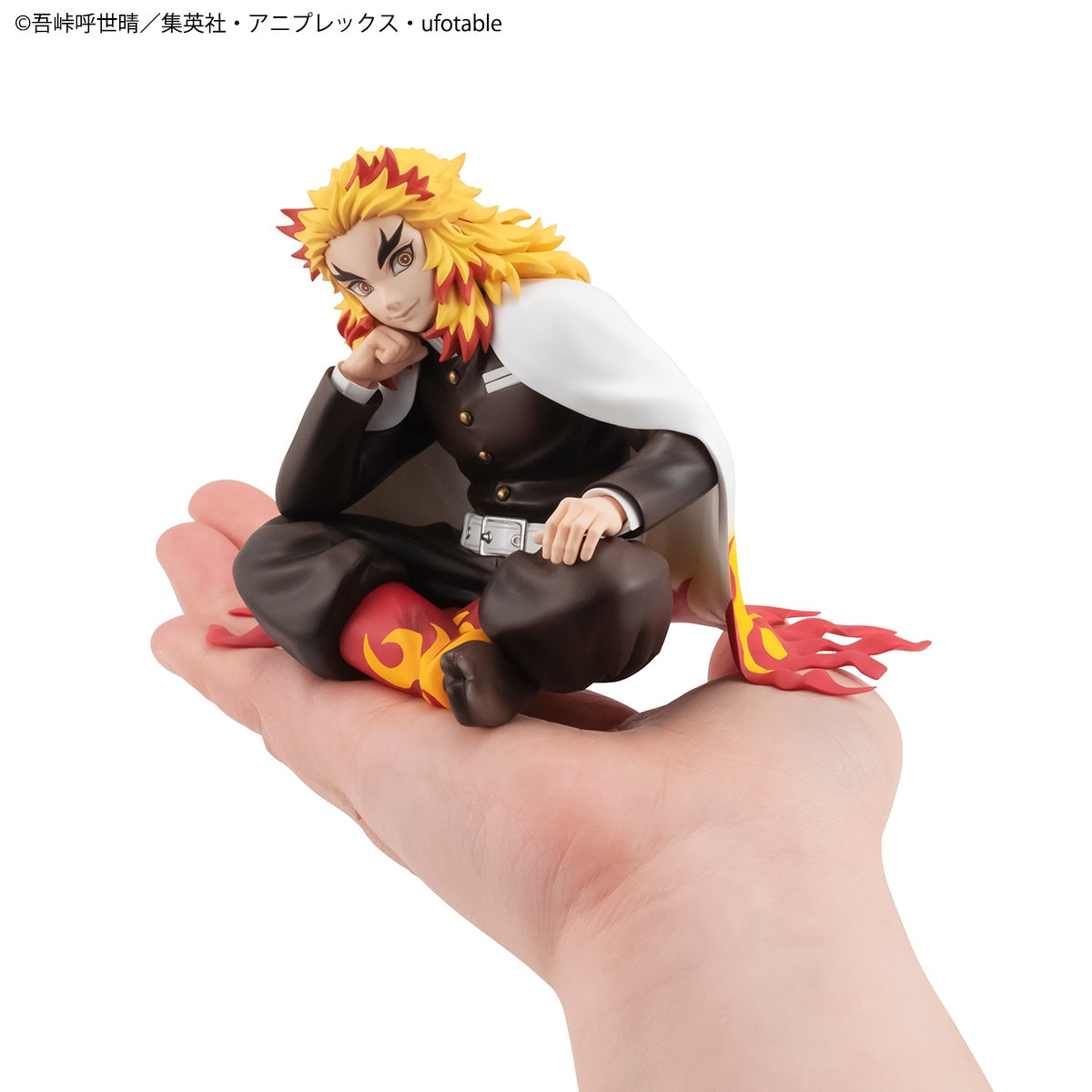 G.E.M. Series Demon Slayer Palm size Rengoku [with gift]-Figuras-MEGAHOUSE-Akibara Xpress