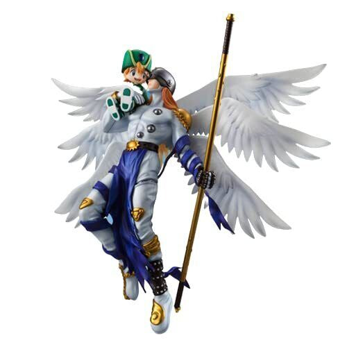 G.E.M. series Digimon Adventure Angemon &Takaishi Takeru-Figuras-MEGAHOUSE-Akibara Xpress