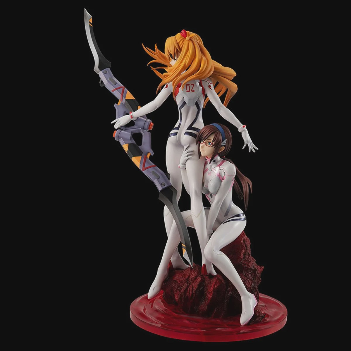 G.E.M. series Evangelion: 3.0+1.0 Thrice Upon a TimeShikinami Asuka Langley & Makinami Mari Illustrious-Figuras-MEGAHOUSE-Akibara Xpress