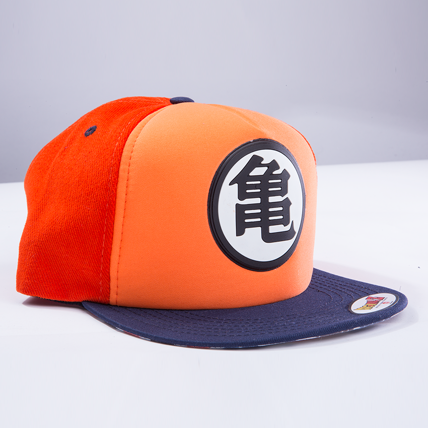 Gorra Dragon Ball Kanji Naranja con Logo-Ropa-Heredia Clothing-Akibara Xpress