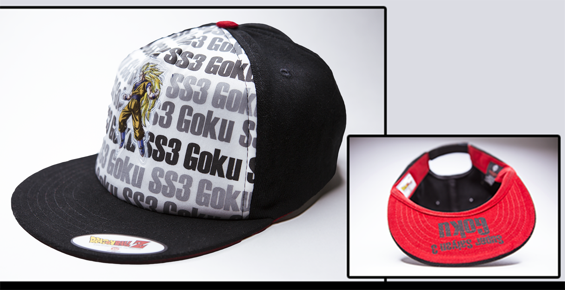 Gorra Dragon Ball SSJ3 Negra-Ropa-Heredia Clothing-Akibara Xpress