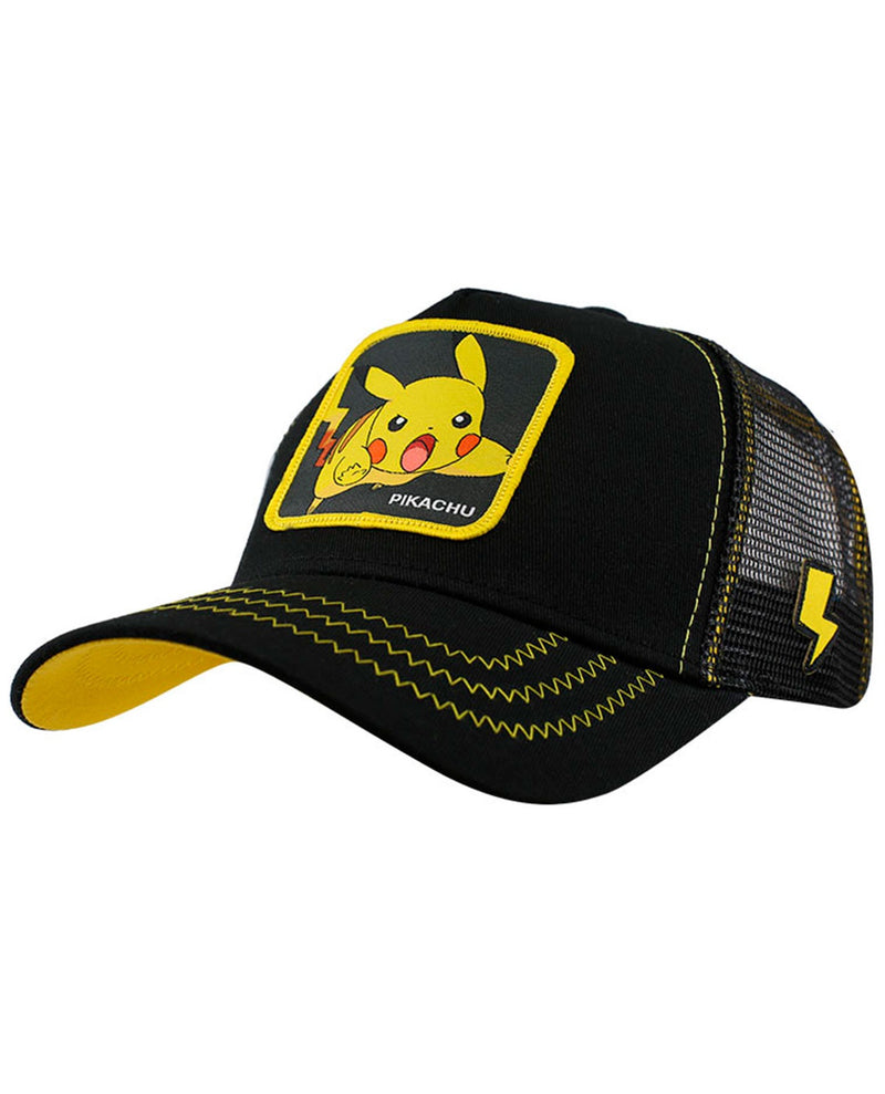 Pokemon - Parche Pikachu Gorra Ajustable