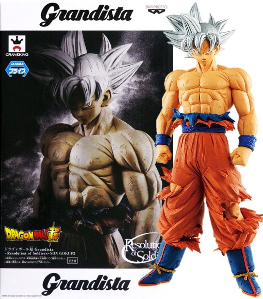 Grandista Goku Ultra Instinct-Figuras-BANPRESTO-Akibara Xpress