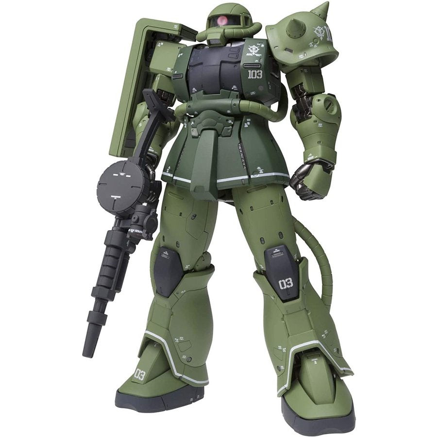 Gundam Fix Metal Composite Figuration MS-06C Zaku II-Figuras-BANDAI-Akibara Xpress