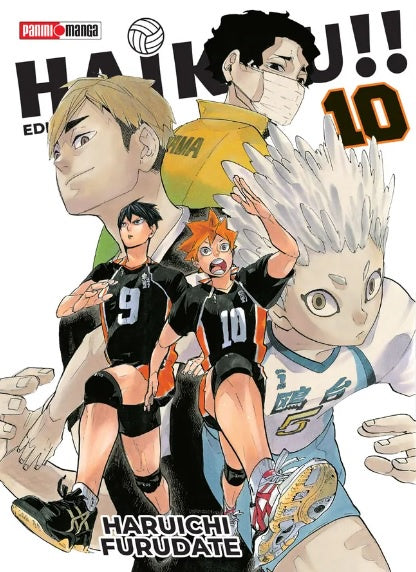 HAIKYU (3 EN 1) N.10-Mangas Panini-PANINI-Akibara Xpress