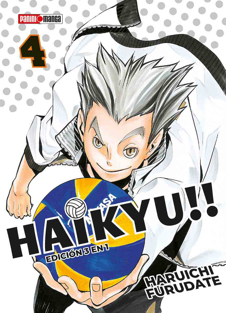 HAIKYU (3 EN 1) N.4-Mangas Panini-PANINI-Akibara Xpress