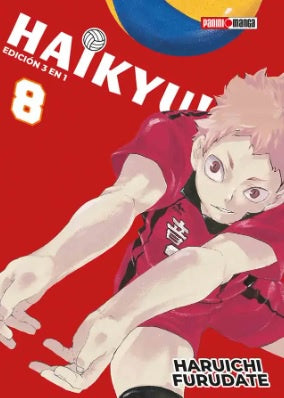 HAIKYU (3 EN 1) N.8-Mangas Panini-PANINI-Akibara Xpress
